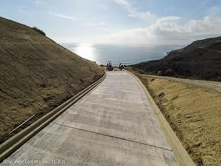 Concrete Driveway in Malibu, CA