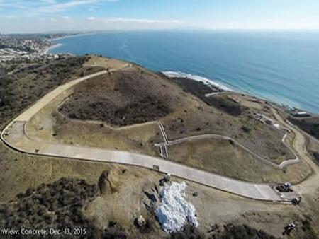 Concrete Driveway in Malibu, CA